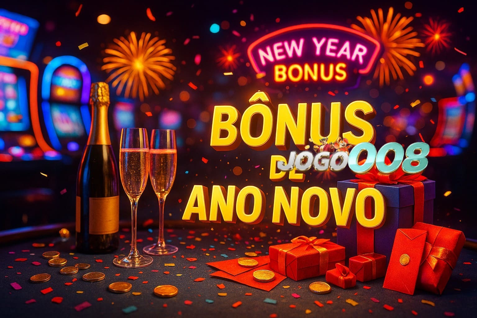 Promoções de Ano Novo no JOGO008